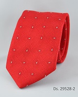 Krawatte PES gemustert Ds. 29528/2 rot